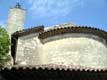 Chevet de l'église romane / France, Provence, Eglise de Claret