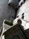 escalier facade sud-ouest / France, Bretagne, Combourg