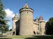 Chateau des comtes de Chateaubriand / France, Bretagne, Combourg