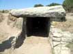 Entrée du dolmen des pierres plates