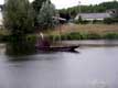 Petit bateau à voiles sur le Cher