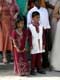 Enfants indiens en costume