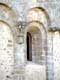 Corniche sur arcatures de l'abside de la Chapelle St Julien / France, Languedoc Roussillon, Villeneuve de la Raho