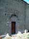 Traces de l'ancien portail roman Chapelle St Julien / France, Languedoc Roussillon, Villeneuve de la Raho