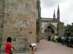 Porche aux fines arcades ogivales, Cathédrale St Samson / France, Bretagne, Dol de Bretagne