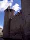Donjon du chateau médiéval / France, Languedoc Roussillon, Carcassonne