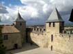 mur nord du chateau / France, Carcassonne