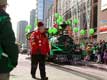locomotive / Canada, Quebec, Montreal, f�te de St Patrick
