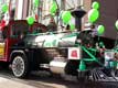 locomotive � vapeur / Canada, Quebec, Montreal, f�te de St Patrick