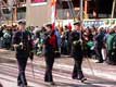 Officiers aux casquettes et sabres / Canada, Quebec, Montreal, fête de St Patrick