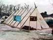 Tente indiens Montagnais Mingan