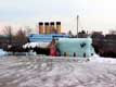 bateau de glace / Canada, Quebec, Montreal, Ile Ste Helene