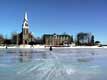 �glise d'Oka face au lac / Canada, Oka