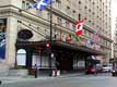 Entrée de l'hôtel Ritz Carlton, rue Sherbrooke / Canada, Montreal
