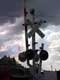 Rail road crossing / USA, Plattsburg
