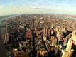 Ile de Manhattan depuis le WTC / USA, New York