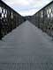 Pont pieton de fer / France, Aquitaine, Libourne