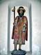 St Jacques de Compostelle, statue Polychrome
