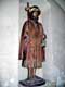 St Jacques de Compostelle, bois peint polychrome