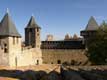 Tours du chateau / France, Languedoc Roussillon, Carcassonne, Chateau Comtal