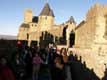 Château Comtal et remparts restaurés par Viollet le Duc / France, Languedoc Roussillon, Carcassonne