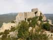 Donjon du comte Catalan de Besalu / France, Languedoc Roussillon, Perpertuse