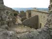 Le donjon San Jordi construit par St Louis à l'époque ou l'espagne arrivait au pied des Corbières / France, Languedoc Roussillon, Perpertuse