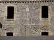 Murs et fenêtres, cloître de l'Abbaye / France, Languedoc Roussillon, Lagrasse