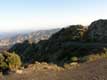 chaine des Alb�res sur fond de mer / France, Pyr�n�es Orientales, Madeloc