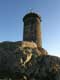 Tour Madeloc édifiée en 1285 dans le but de surveiller la mer par les rois de Majorque