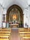 Retable du maitre autel, église d'Odeillo / France, Languedoc Roussillon, Cerdagne, Odeillo