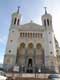 Facade Basilique Notre Dame de FourviÃ¨re / France, Rhone Alpes, Lyon, Fourviere
