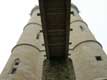passerelle joignant le chatelet au donjon