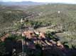 Village médiéval et vue sur la vallée / France, Languedoc Roussillon, Castelnou