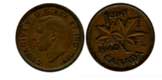 Pièce 1 cent 1940 Canada