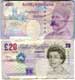 Billet 20 pounds UK / Angleterre