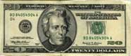 Billet 20 $US 1999 Jackson