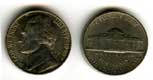 Pièce 5 cents US 1998 Monticello
