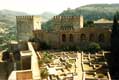 L'Alcazaba, la partie la plus ancienne de l'Alhambra