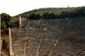 Le théâtre d'Epidaure dans le sanctuaire d'Esculape / Grece, Epidaure