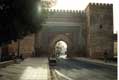 La porte Bab el-Khemis (XVIIIe siÃ¨cle), une des portes monumentales donnant accÃ¨s / Maroc, Meknes