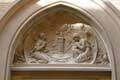 Anges et tabernacle, Linteau de MÃ©tropole Grecque Orthodoxe de France, chapelle franÃ§aise des St apÃ´tres Pierre et Paul