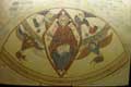 Reproduction peinture murale de Christ Pantocrator dans une mandorle, absidiole sud. / France, Languedoc Roussillon, Prieuré de Marcevol