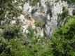 Ermitage construit par les Franciscains dans un renfoncement de la falaise / France, Languedoc Roussillon, Gorges de Galamus