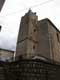 Le village est composé de rues en parapluie menant à l'église St Pierre / France, Languedoc Roussillon, St Paul de Fenouillet