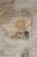 Fragment de descente de Christ en croix et St Jean à ses pieds, peinte à fresque / France, Languedoc Roussillon, Prieure de Serrabone