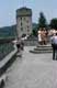 Donjon et terrasse du chateau / France, Hautes Pyrenees, Lourdes