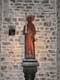 Statue bois épée chapelle St Basile, place du bourg / Belgique, Bruges