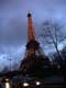 tour eiffel le soir / France, Paris
