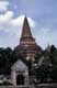 Toit du Stupa du temple / Thailande